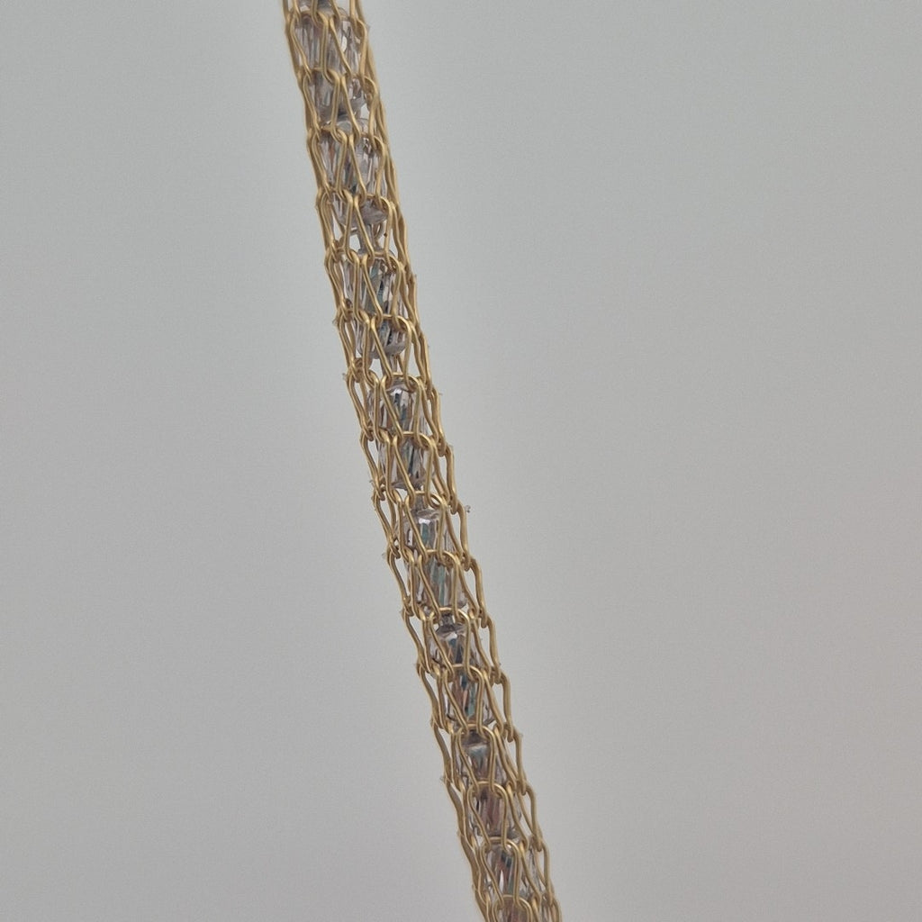 GARGANTILLA ORO,ORO BLANCO 18 K 11,80 GRMS (SEMINUEVO)
