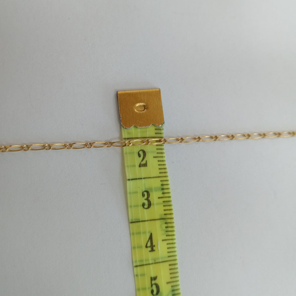 CADENA, CRUCIFIJO ORO 14 K 3.1 GRMS (SEMINUEVO)