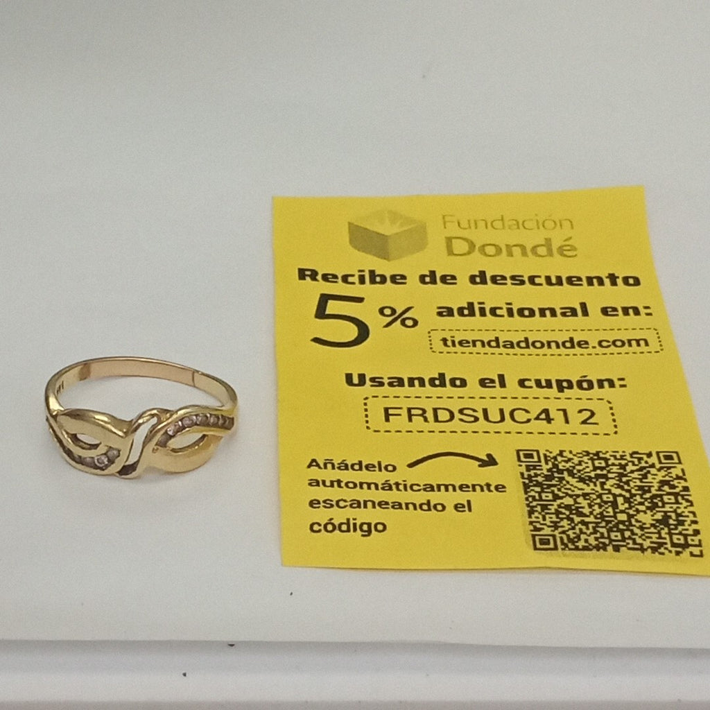 ANILLITO ORO 14 K 3.4 GRMS (SEMINUEVO)