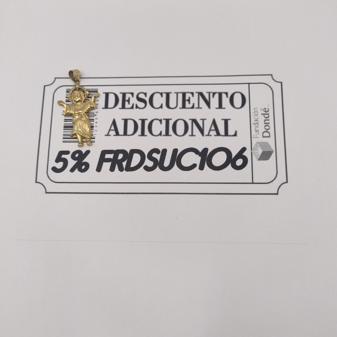 DIJE ORO 10 K 2.2 GRMS (SEMINUEVO)