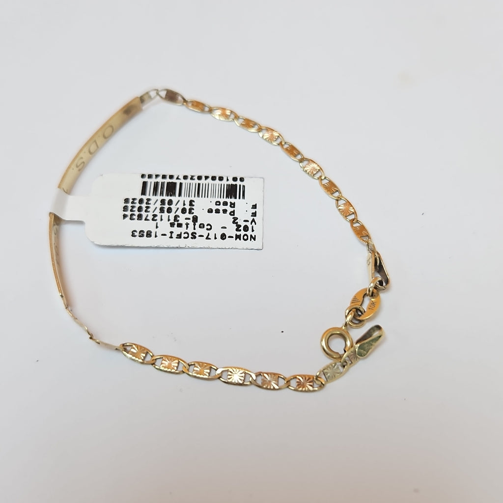 ESCLAVA ORO 10 K 2.4 GRMS (SEMINUEVO)