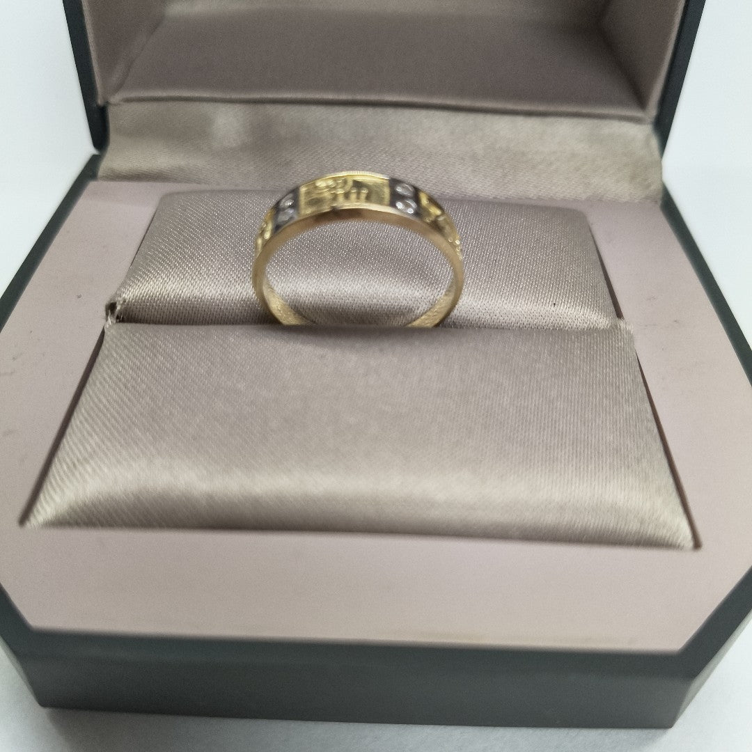 ARGOLLA DE LA SUERTE ORO 10 K 1,70 GRMS (SEMINUEVO)