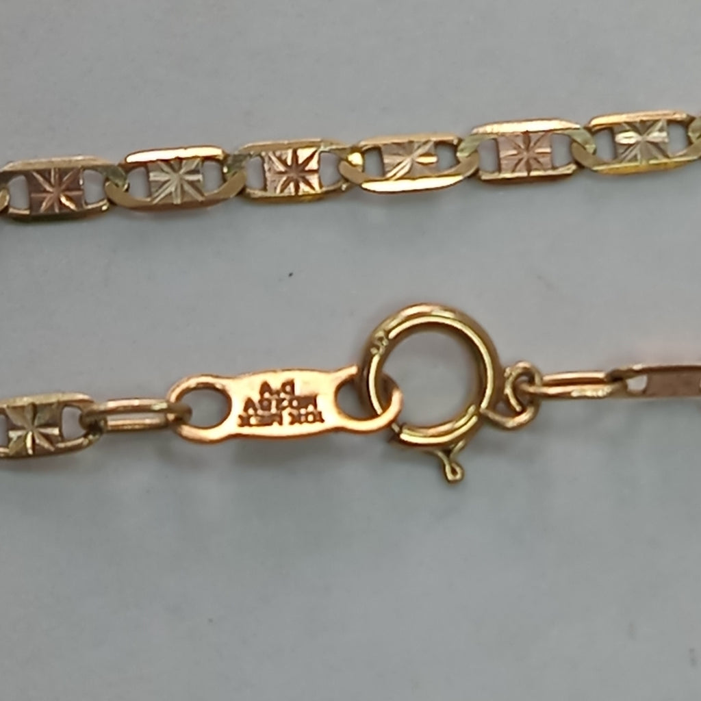 CADENA, DIJE ORO 10 K 4.2 GRMS (SEMINUEVO)