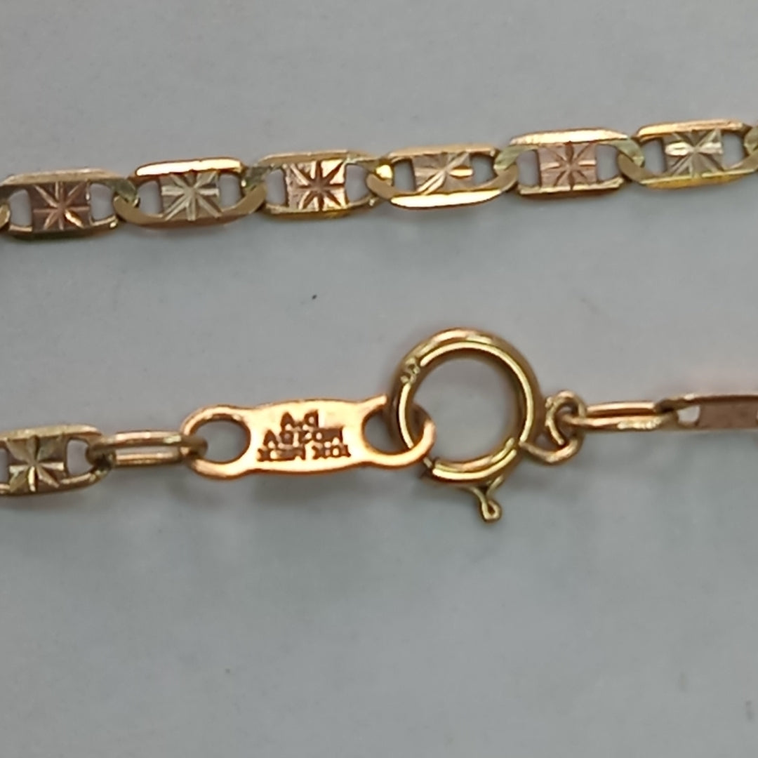 CADENA, DIJE ORO 10 K 4.2 GRMS (SEMINUEVO)