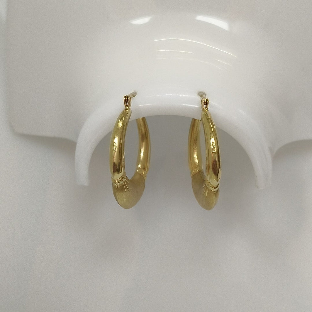 ARRACADAS PAR ORO 14 K 3,80 GRMS (SEMINUEVO)