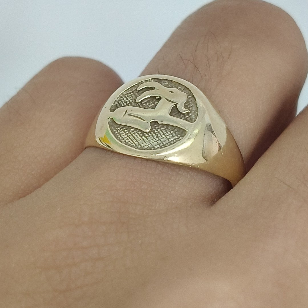 ANILLO ORO 8 K 3.2 GRMS (SEMINUEVO)