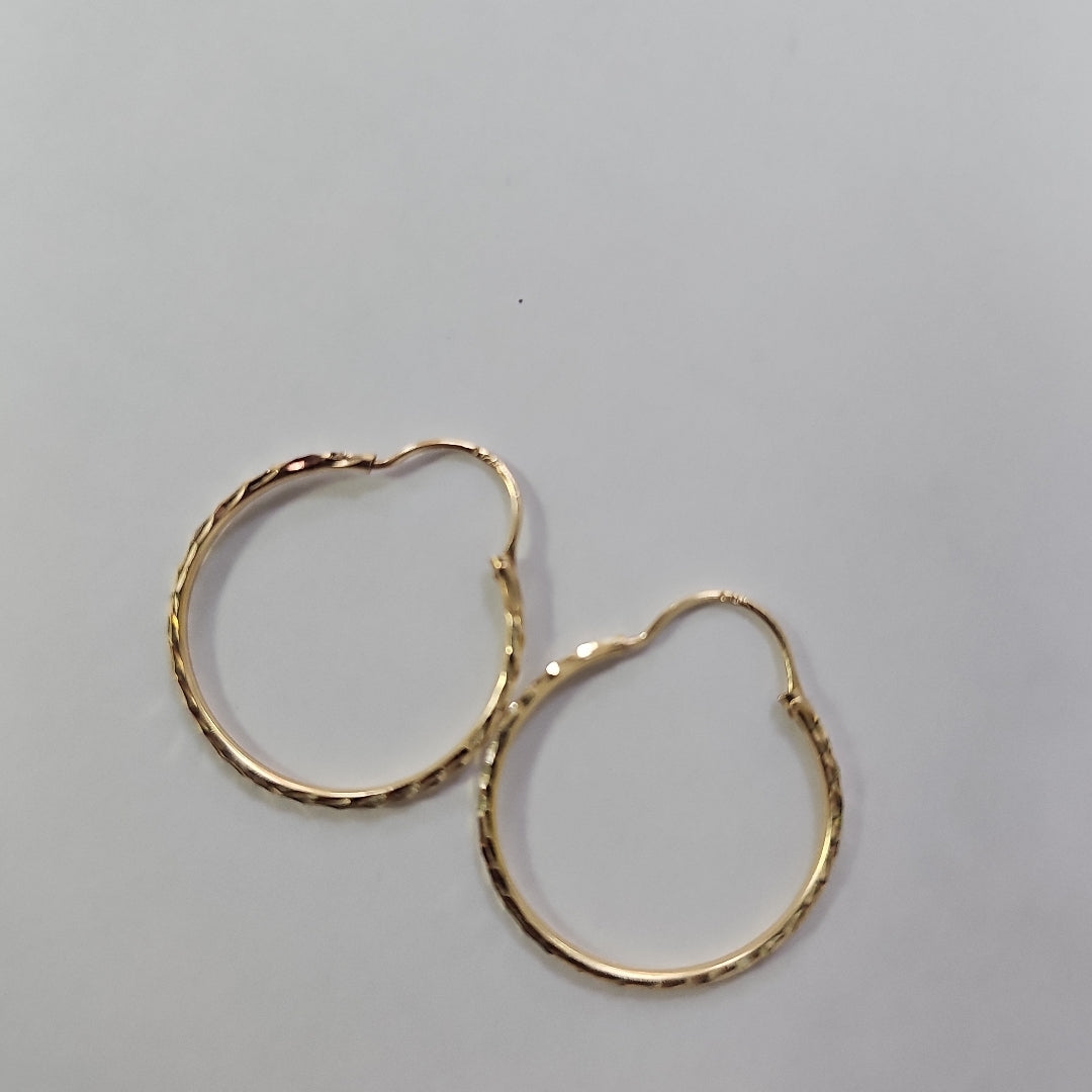 ARRACADAS PAR ORO 14 K 1 GRMS (SEMINUEVO)
