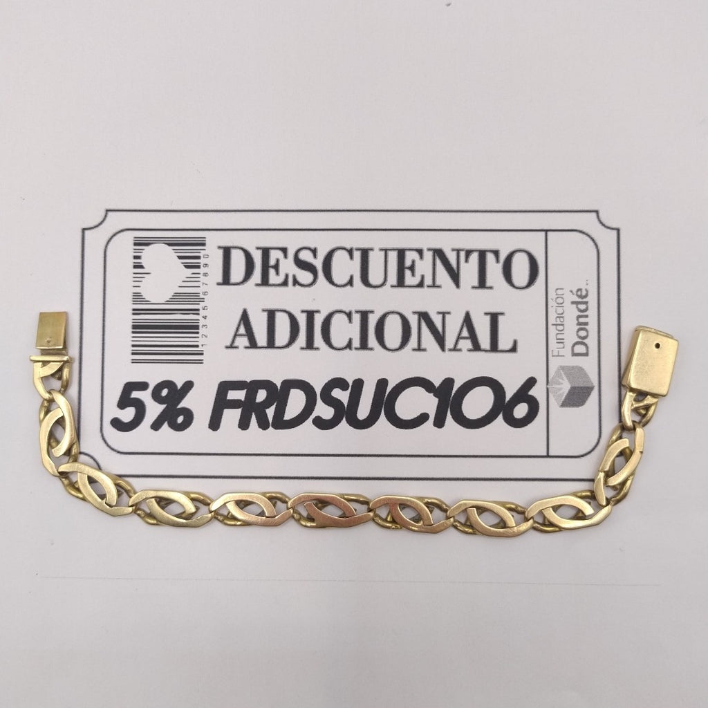 PULSERA ORO 14 K 23,40 GRMS (SEMINUEVO)