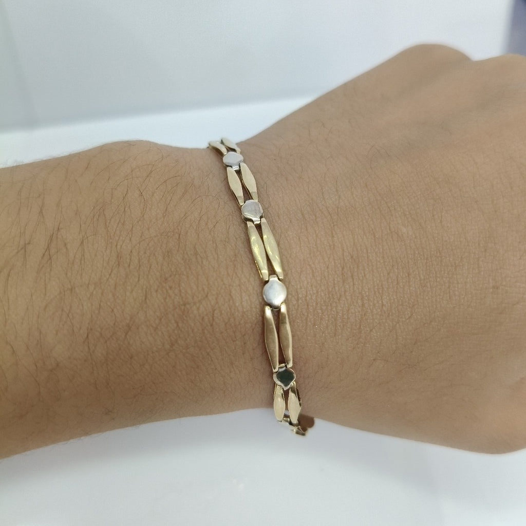 PULSERA ORO 14 K 3.7 GRMS (SEMINUEVO)