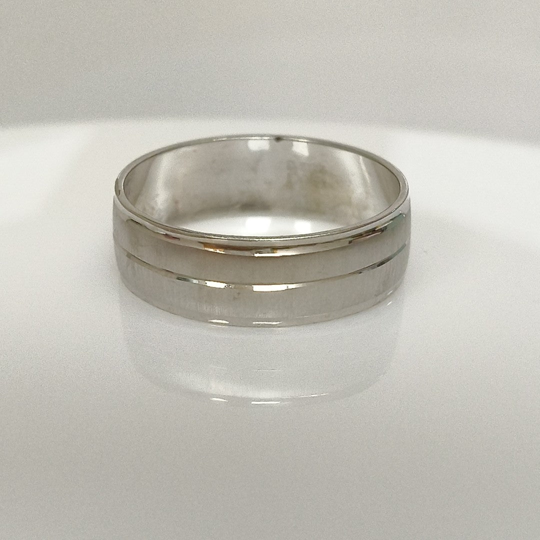 ARGOLLA ORO BLANCO 10 K 2,80 GRMS (SEMINUEVO)