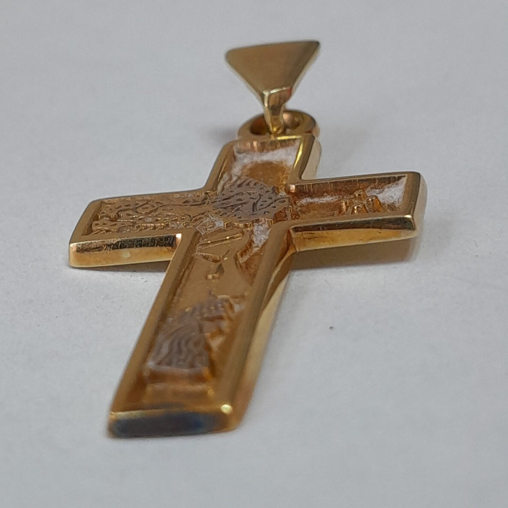 CRUZ ORO 14 K 4,60 GRMS (SEMINUEVO)