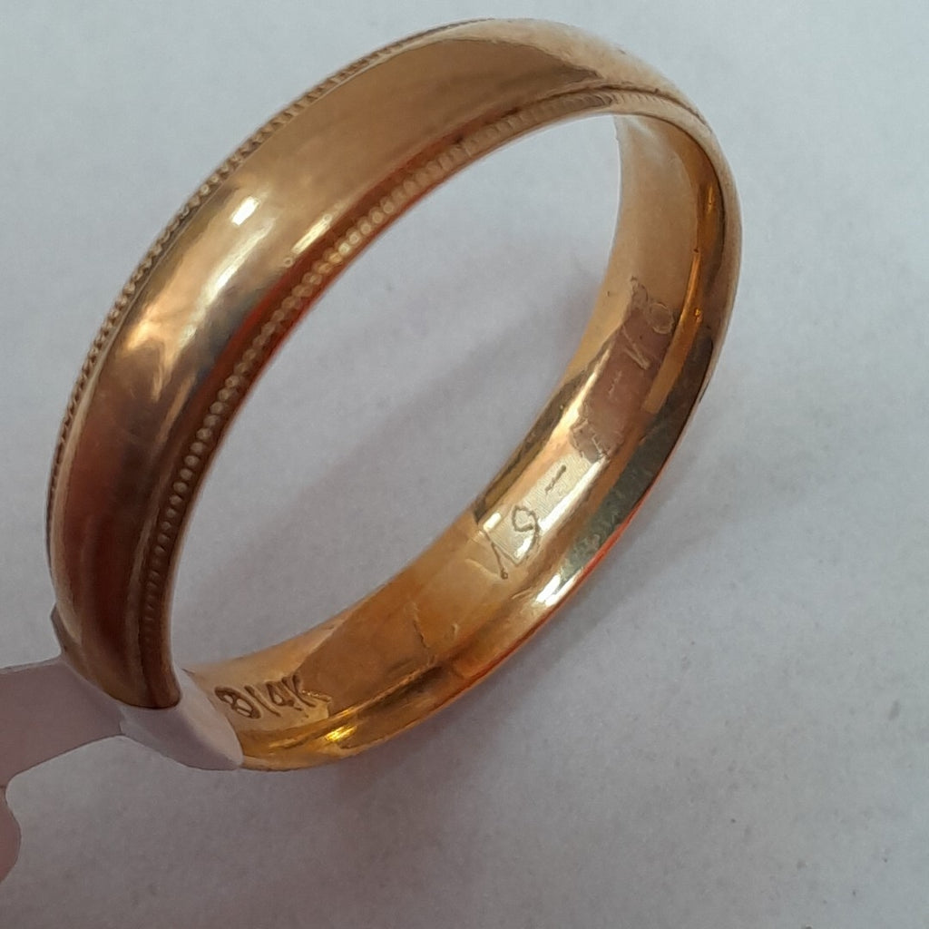 ARGOLLA ORO 14 K 5.7 GRMS (SEMINUEVO)