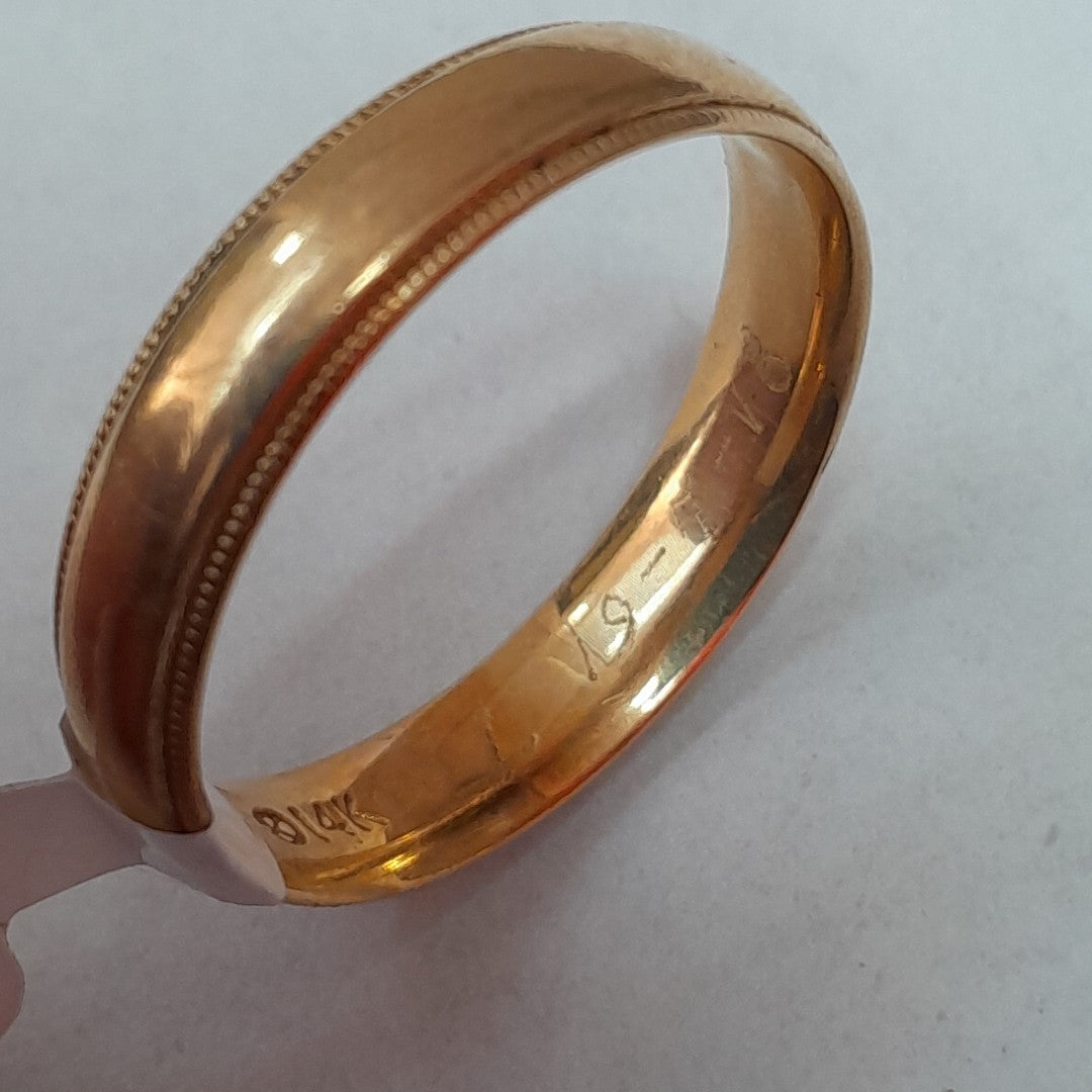 ARGOLLA ORO 14 K 5.7 GRMS (SEMINUEVO)