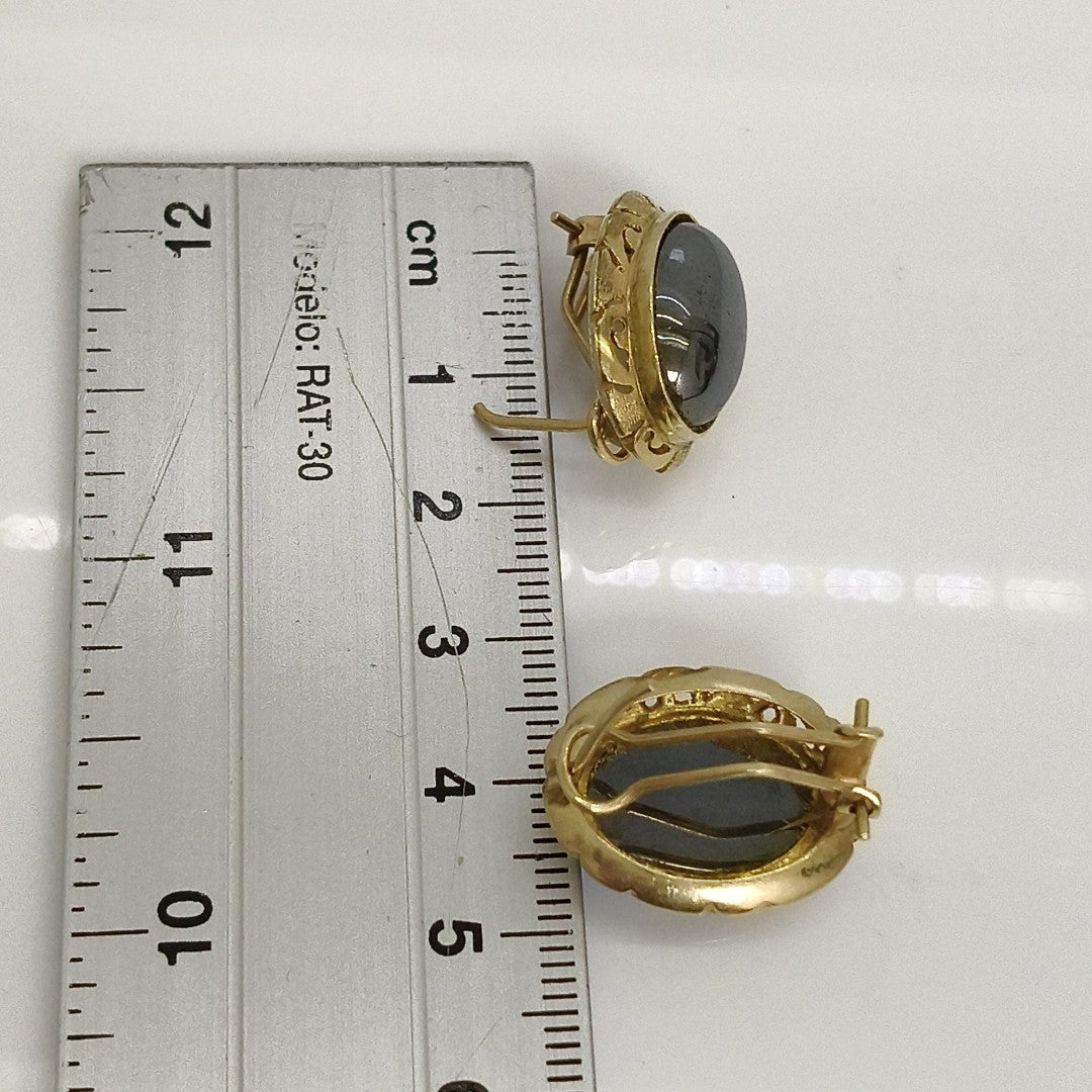 ARETES PAR ORO 10 K 8,80 GRMS (SEMINUEVO)