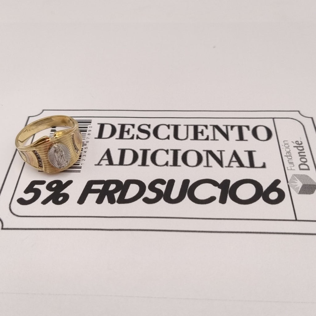 ANILLO ORO 14 K 8,60 GRMS (SEMINUEVO)