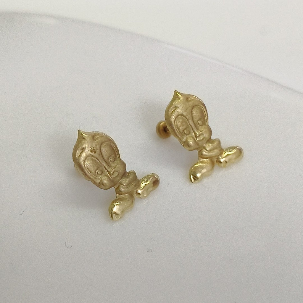 BROQUELES PAR ORO 10 K 0,40 GRMS (SEMINUEVO)