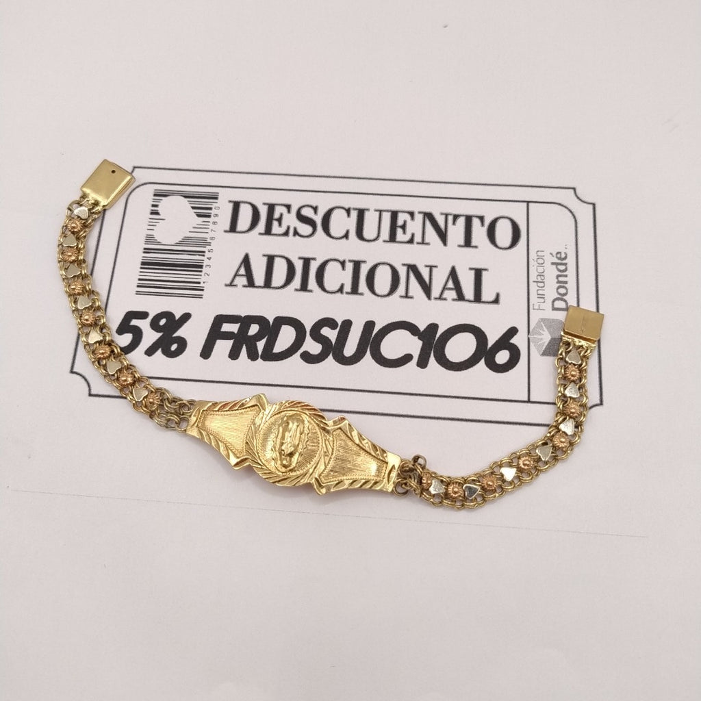 ESCLAVA ORO 14 K 15.6 GRMS (SEMINUEVO)
