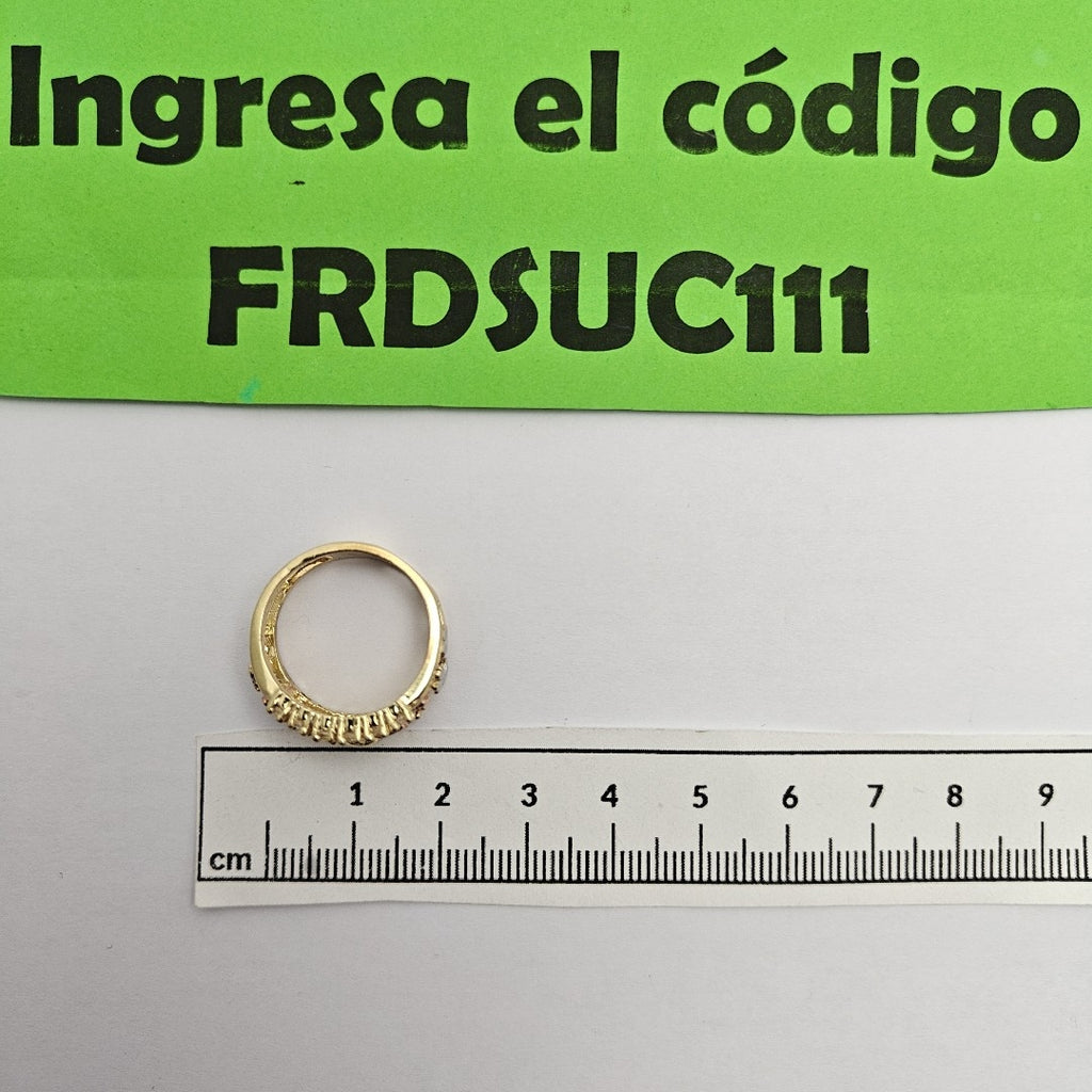 ARGOLLA DE LA SUERTE ORO COMBINADO 14 K 6,10 GRMS (SEMINUEVO)