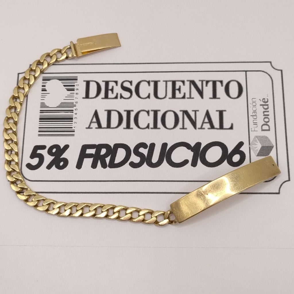 ESCLAVA ORO 10 K 23.1 GRMS (SEMINUEVO)