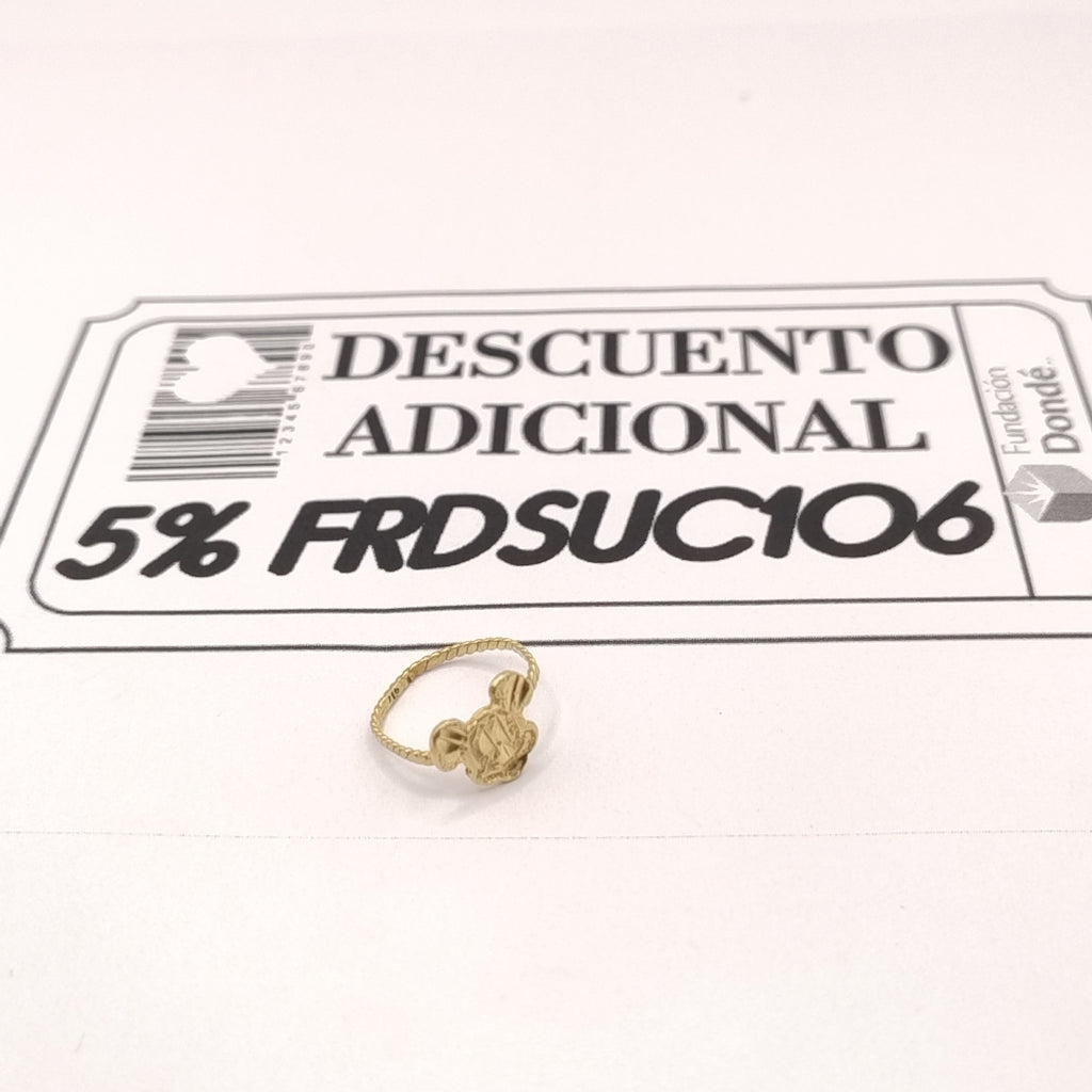 ANILLITO ORO 10 K 1,30 GRMS (SEMINUEVO)