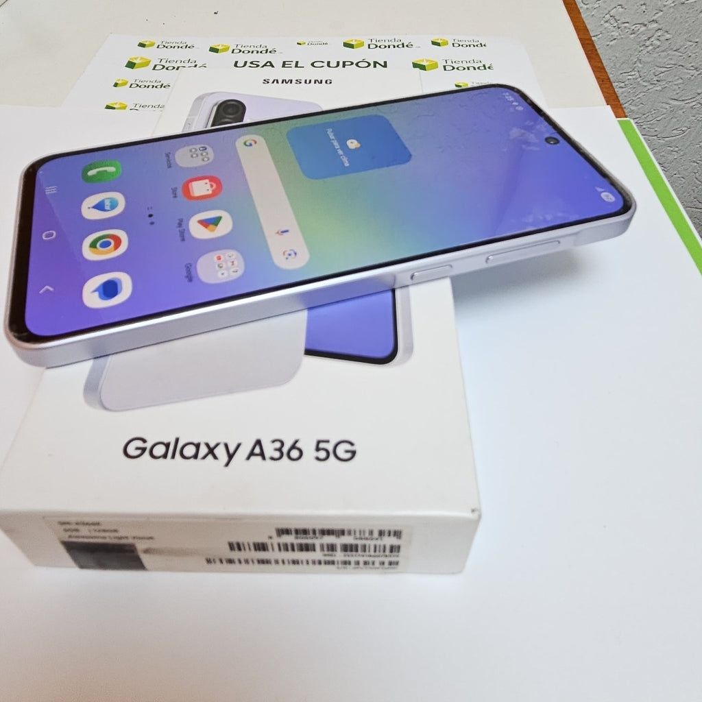 CELULAR SAMSUNG GALAXY A36 5G SM-A366E (2025) 128 GB 6 GB RAM (SEMINUEVO)