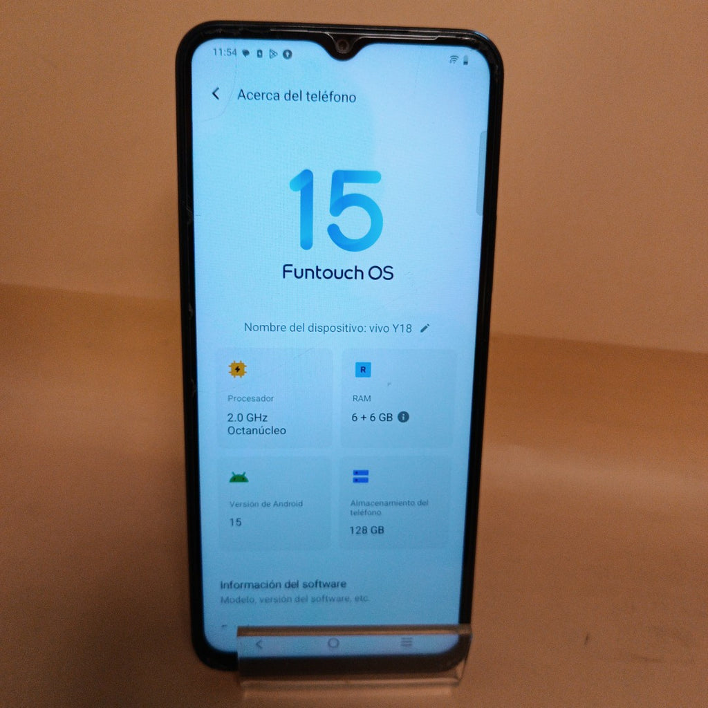 CELULAR VIVO Y18 V2333 128 GB 6 GB (SEMINUEVO)