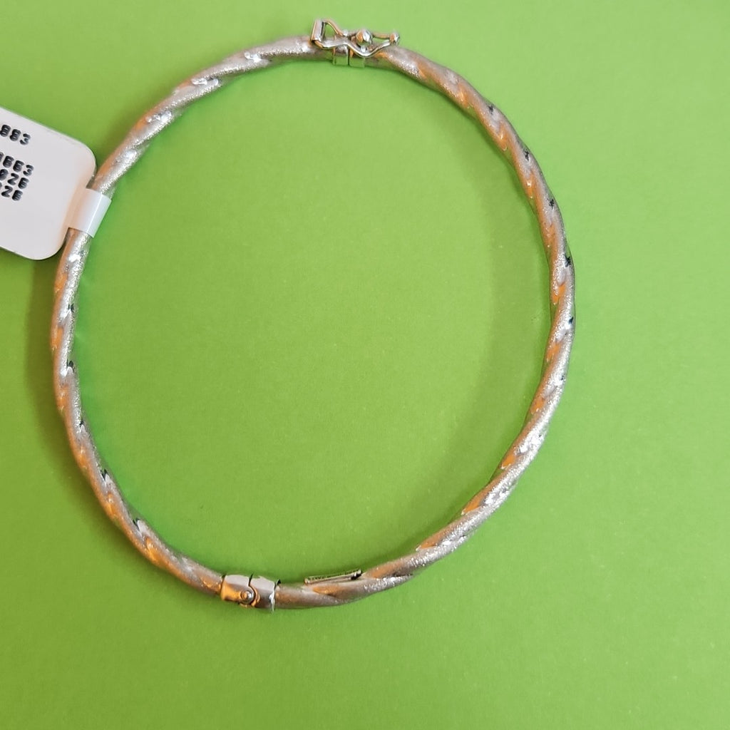 PULSERA ORO BLANCO 14 K 3,70 GRMS (SEMINUEVO)
