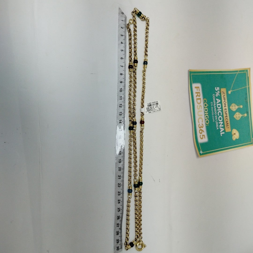 COLLAR ORO 14 K 43.4 GRMS (SEMINUEVO)
