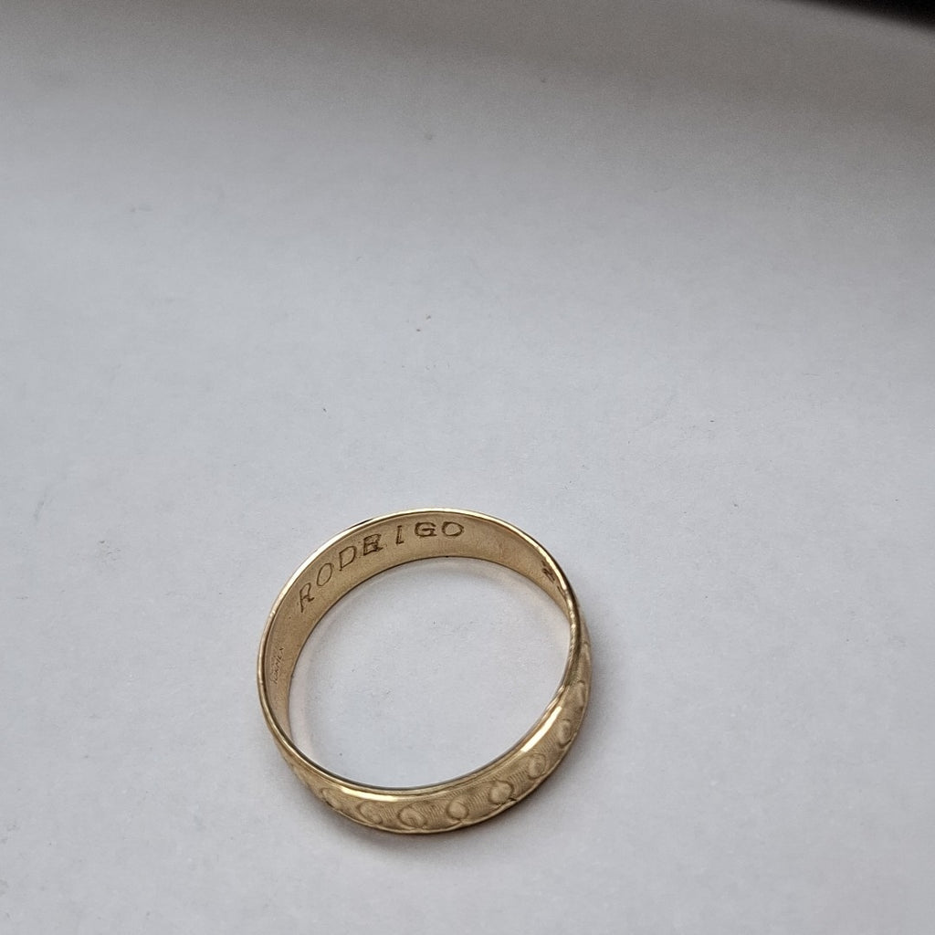 ARGOLLA ORO 10 K 2.5 GRMS (SEMINUEVO)