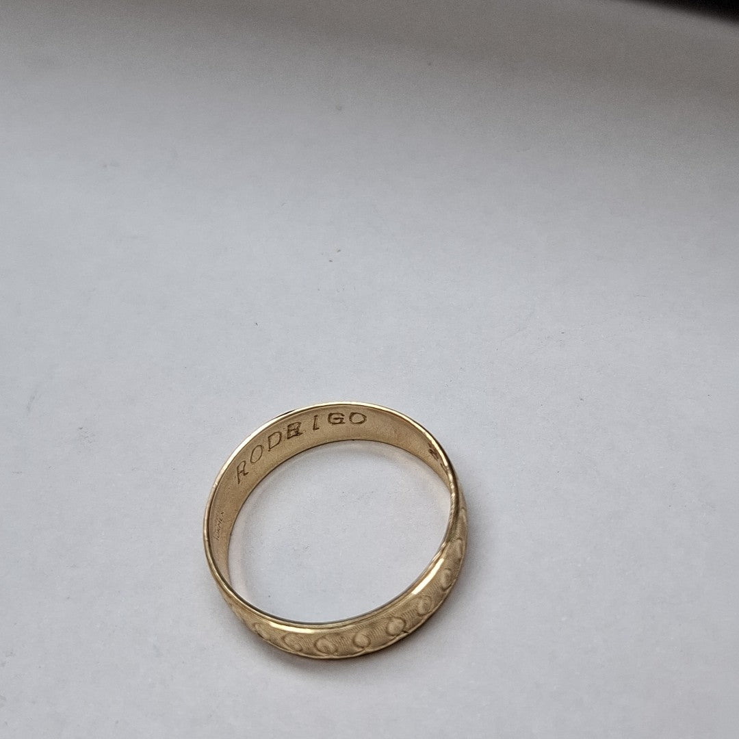 ARGOLLA ORO 10 K 2.5 GRMS (SEMINUEVO)
