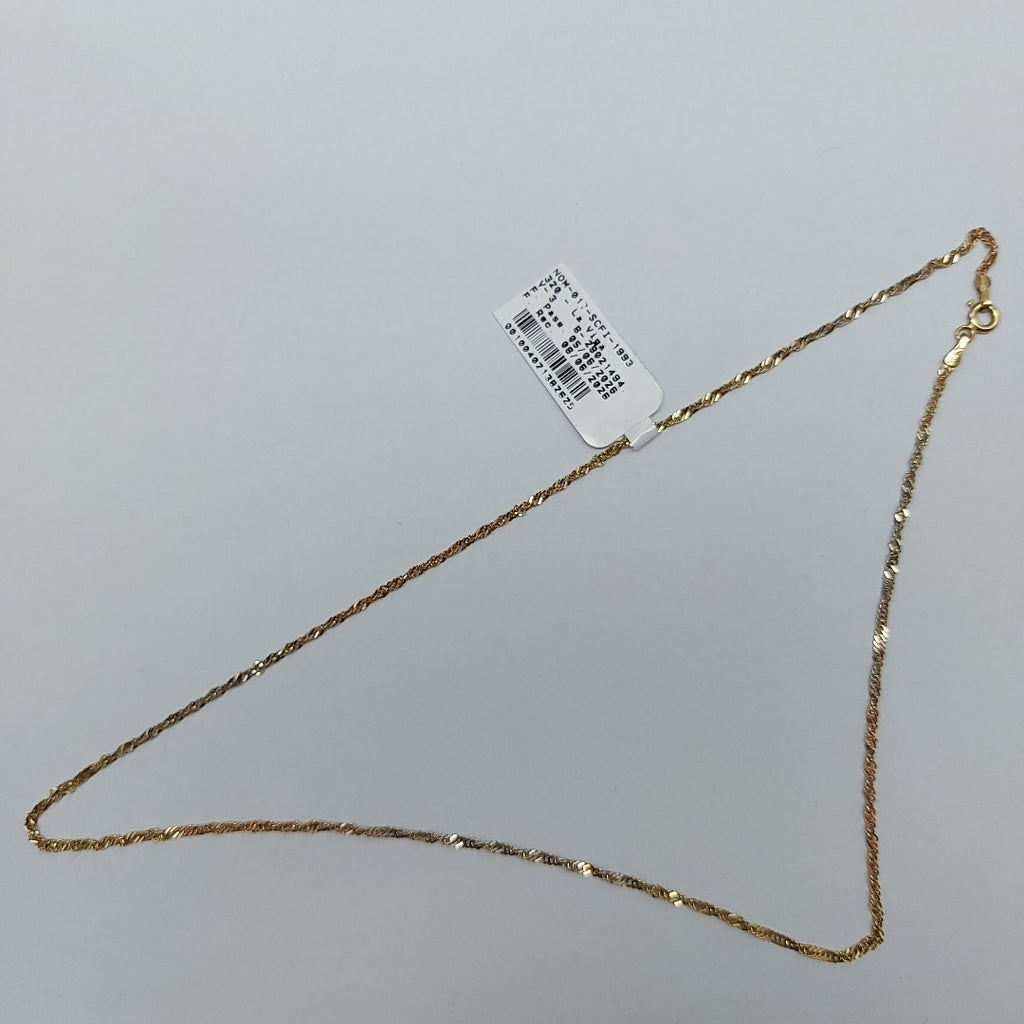CADENA ORO 14 K 2,70 GRMS (SEMINUEVO)
