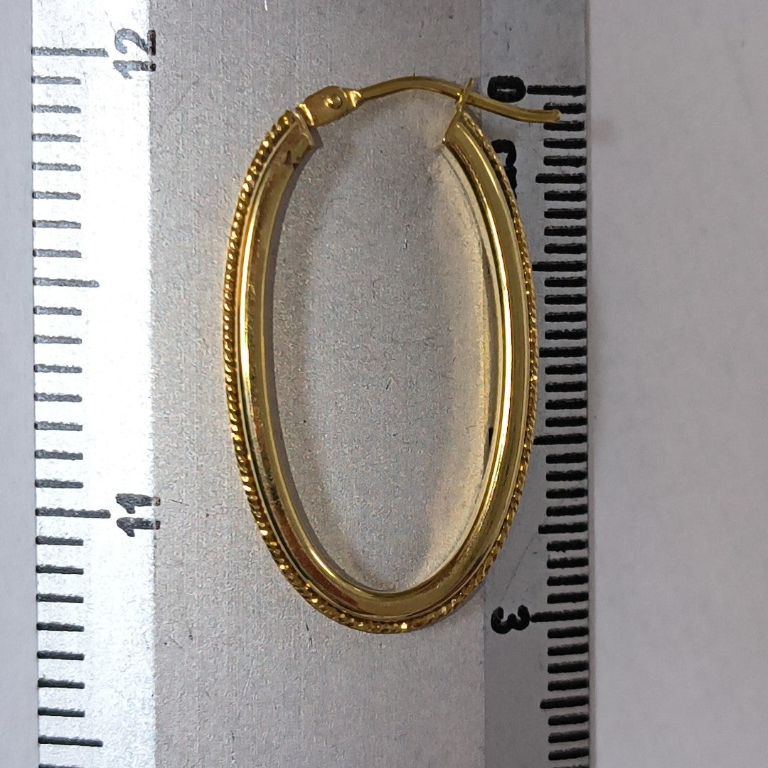 ARRACADAS PAR ORO 10 K 2,40 GRMS (SEMINUEVO)