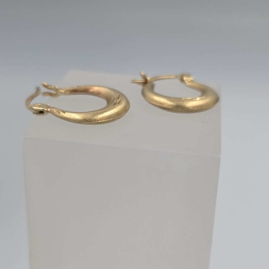 ARRACADAS PAR ORO 14 K 1.3 GRMS (SEMINUEVO)