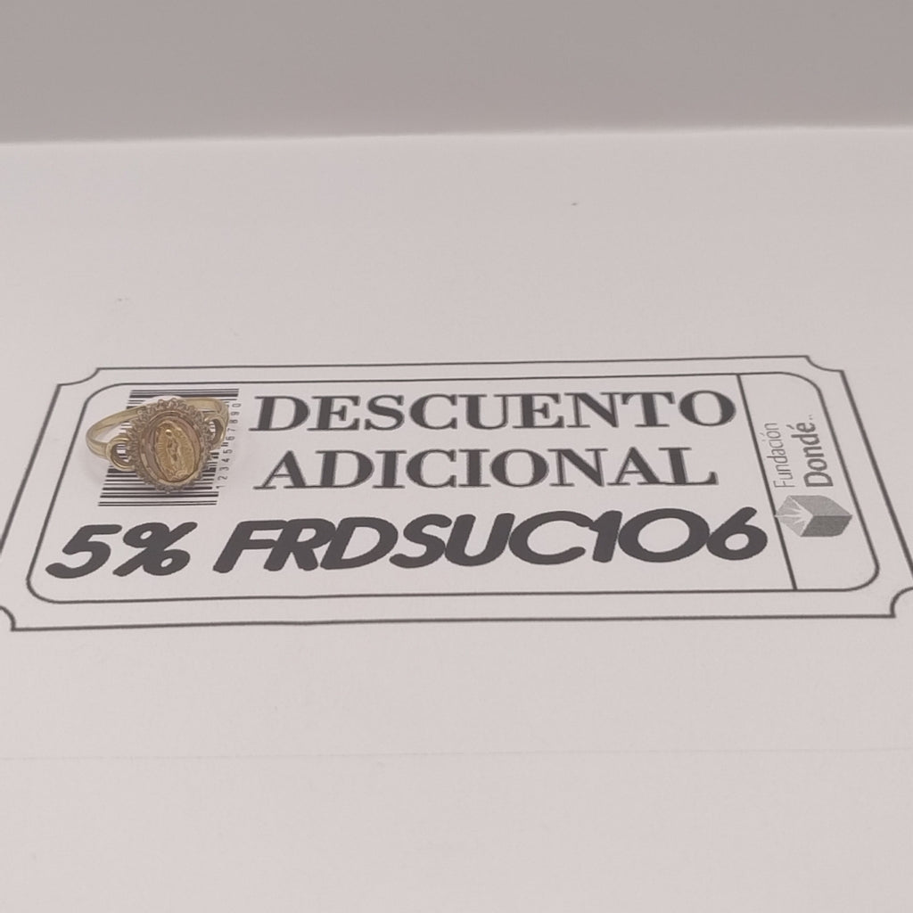 ANILLITO ORO 10 K 2.2 GRMS (SEMINUEVO)