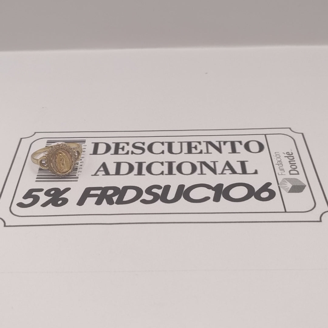 ANILLITO ORO 10 K 2.2 GRMS (SEMINUEVO)