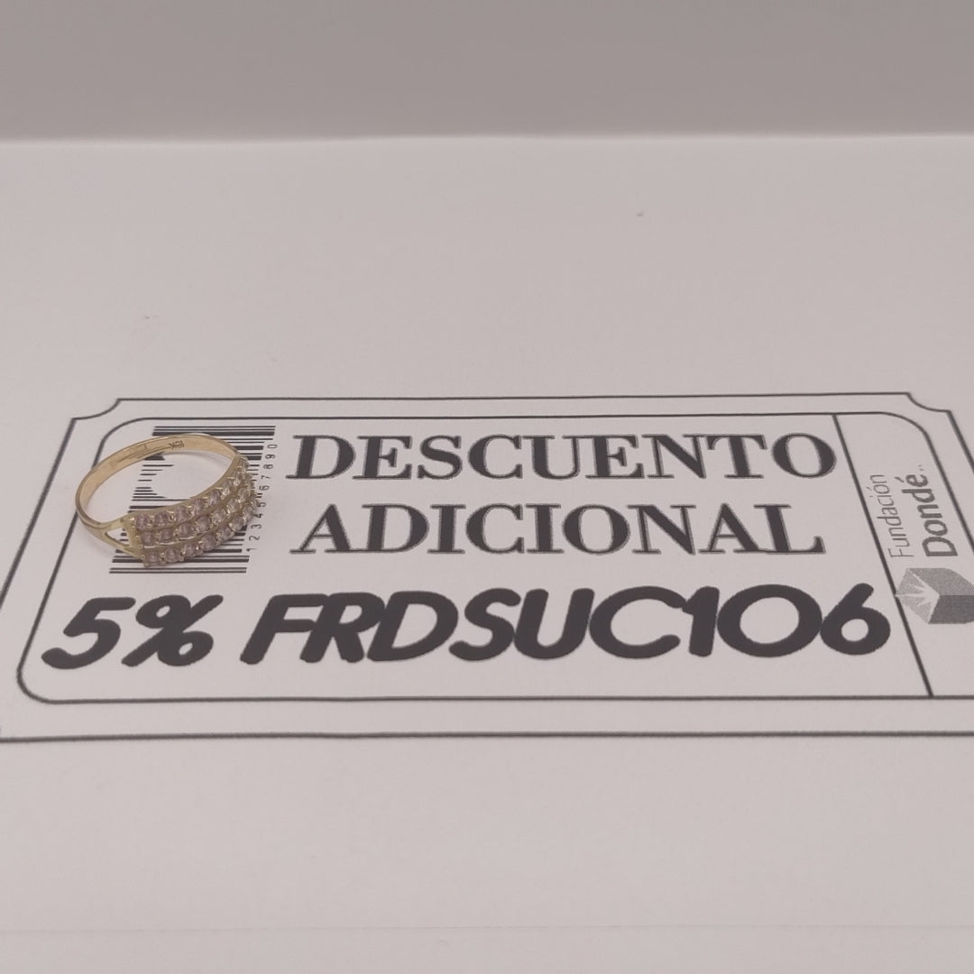 ANILLITO ORO 10 K 1.9 GRMS (SEMINUEVO)