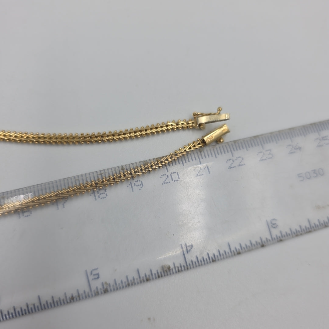 GARGANTILLA ORO 14 K 28.4 GRMS (SEMINUEVO)