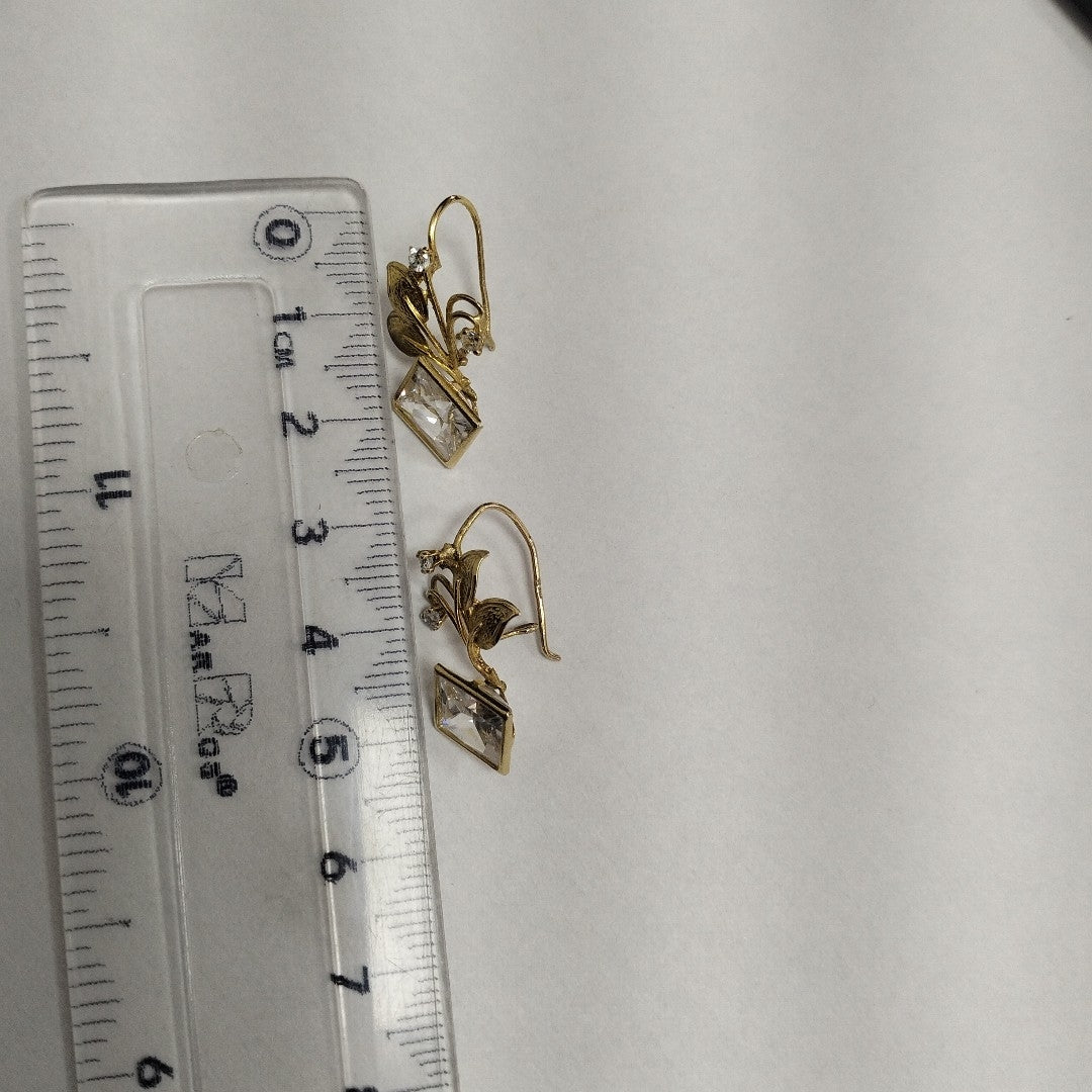 ARETES PAR ORO 10 K 3.1 GRMS (SEMINUEVO)