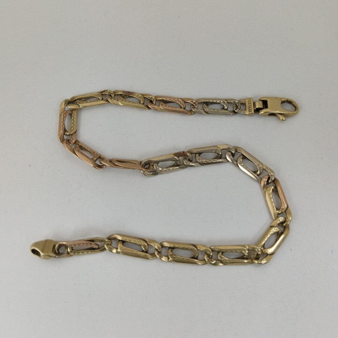 PULSERA ORO,RODIADO 10 K 10,50 GRMS (SEMINUEVO)