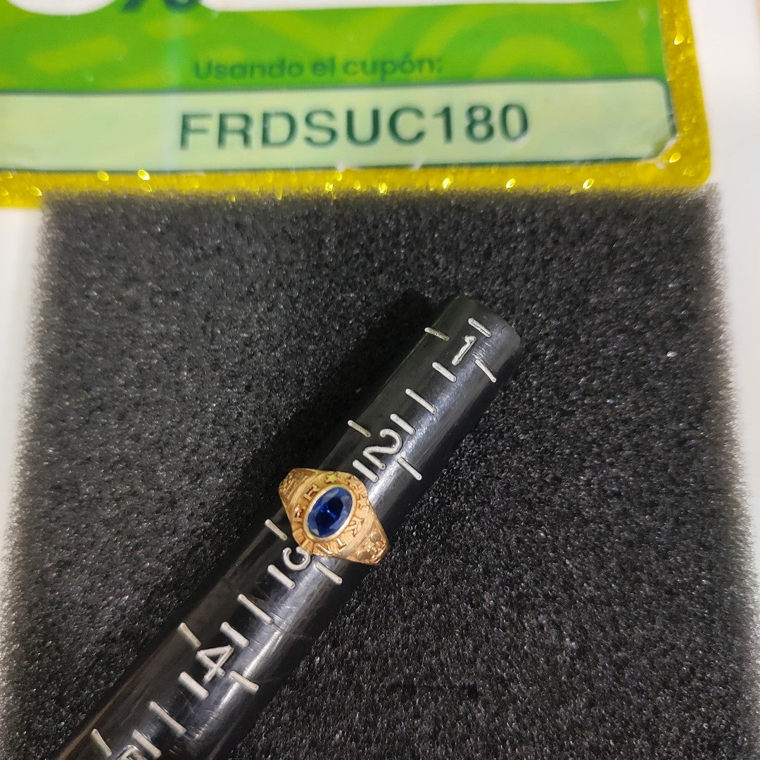 ANILLO ORO 10 K 1,10 GRMS (SEMINUEVO)
