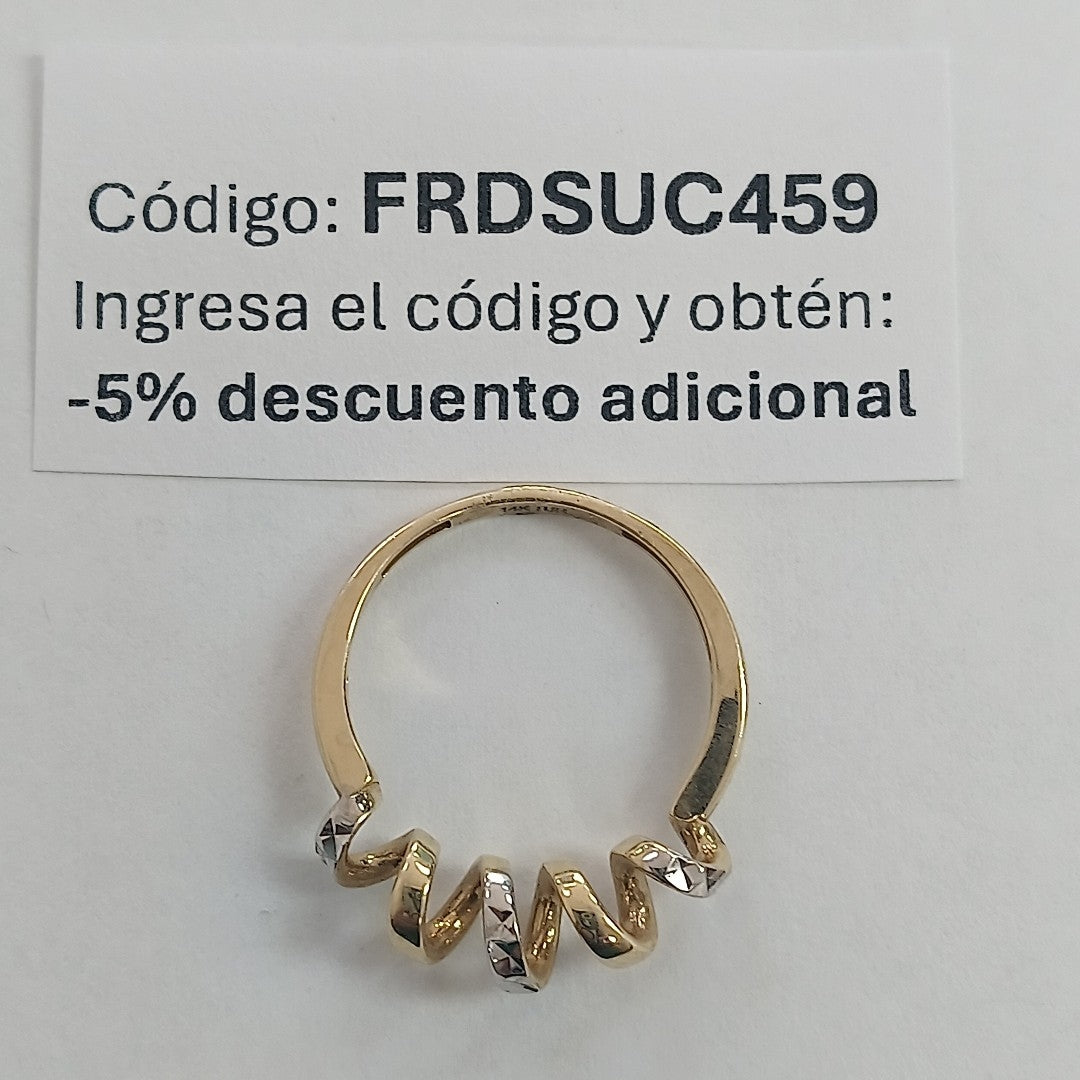 ANILLOS DAMA ORO 14K 2.8 (NUEVO)