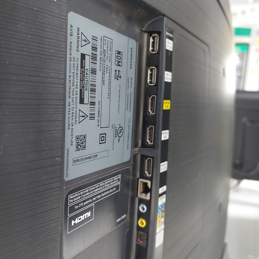 PANTALLA SAMSUNG UN40K6500AF (2016) 40" CURVA LED FULL HD (SEMINUEVO)