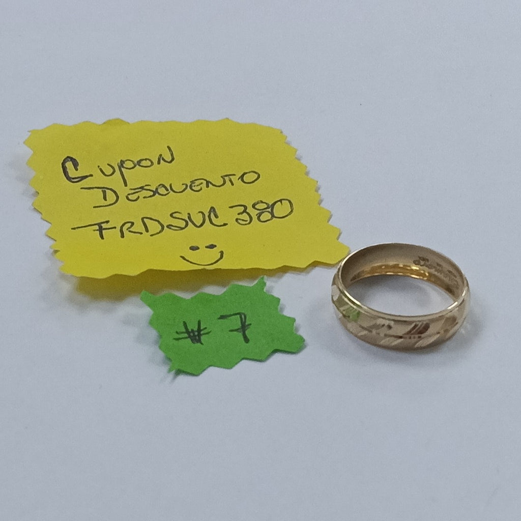 ARGOLLA ORO 14 K 1.8 GRMS (SEMINUEVO)