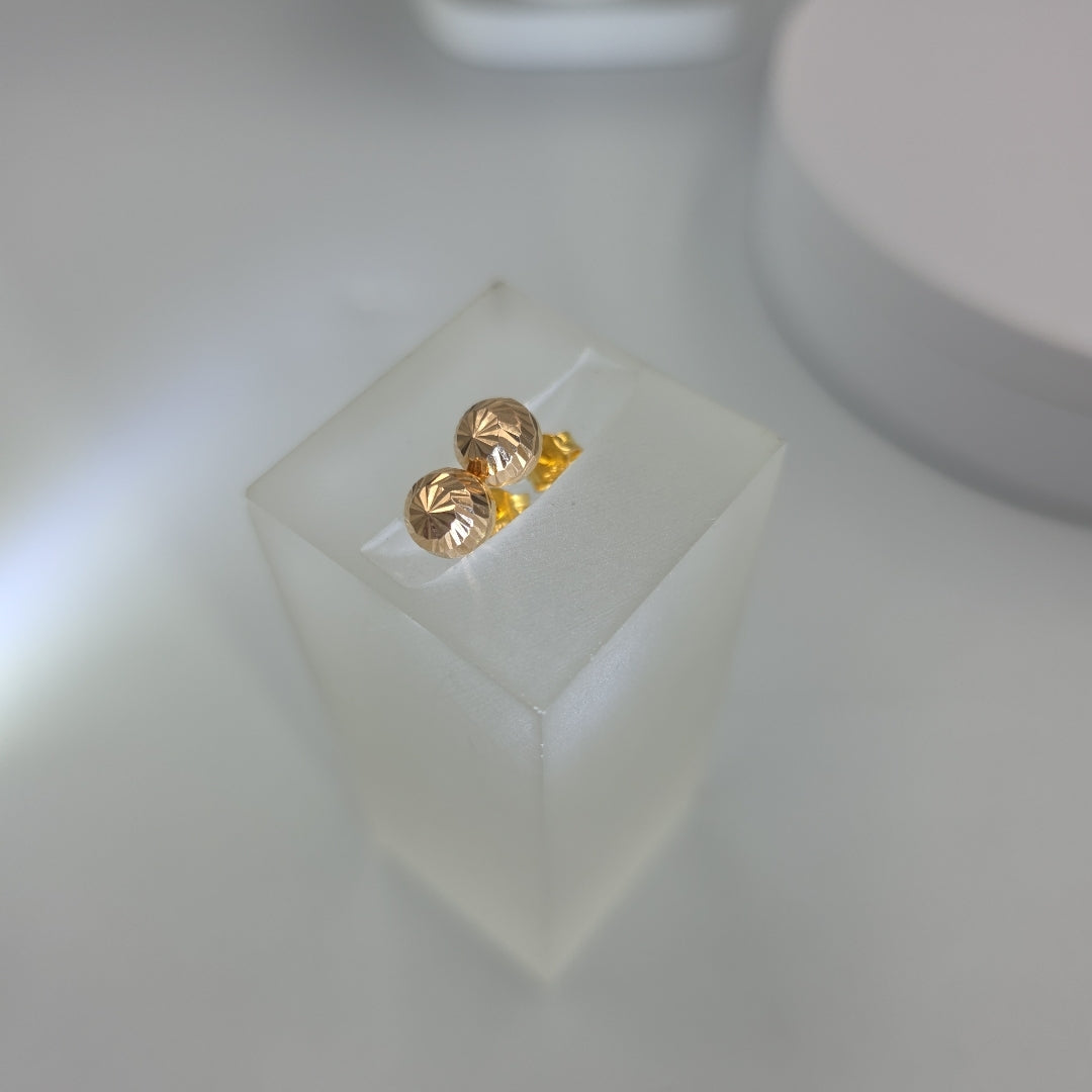 BROQUELES PAR ORO 14 K 1.3 GRMS (SEMINUEVO)