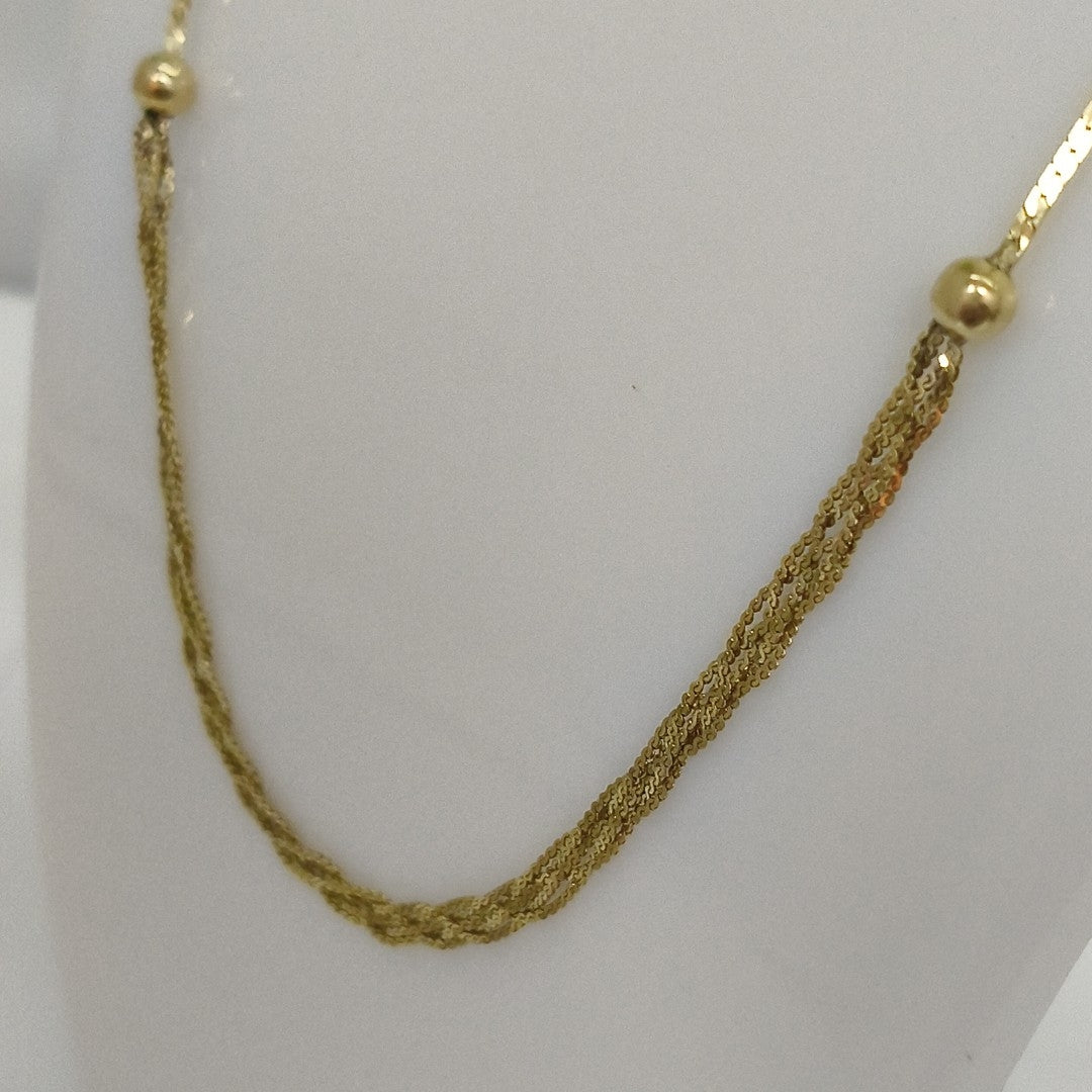 CADENA ORO 10 K 3,10 GRMS (SEMINUEVO)