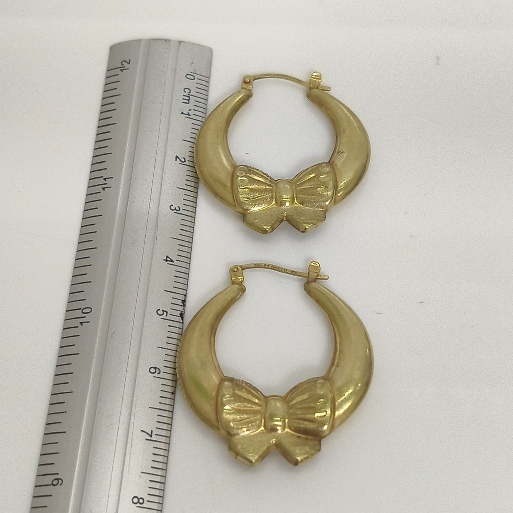 ARRACADAS PAR ORO 10 K 4,40 GRMS (SEMINUEVO)