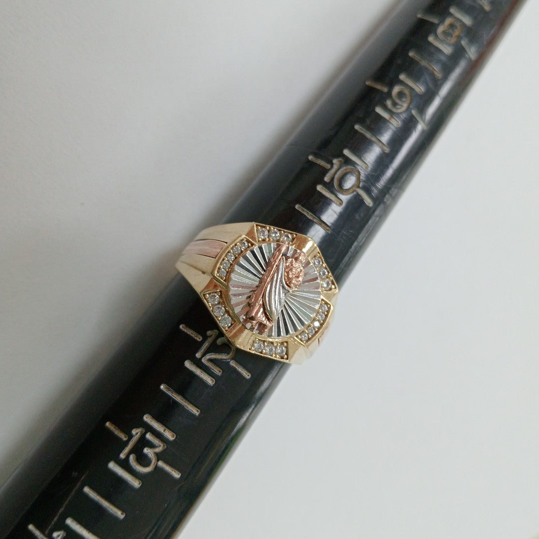 ANILLO ORO 10 K 6.9 GRMS (SEMINUEVO)