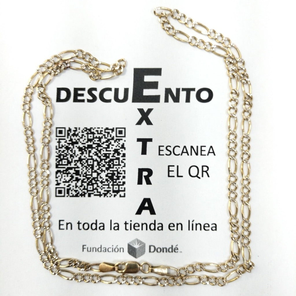 CADENA ORO 14 K 9 GRMS (SEMINUEVO)