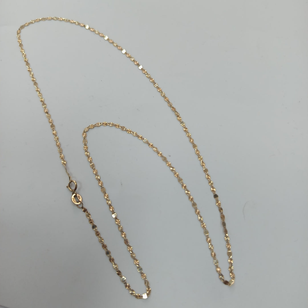 CADENA ORO 10 K 1.2 GRMS (SEMINUEVO)