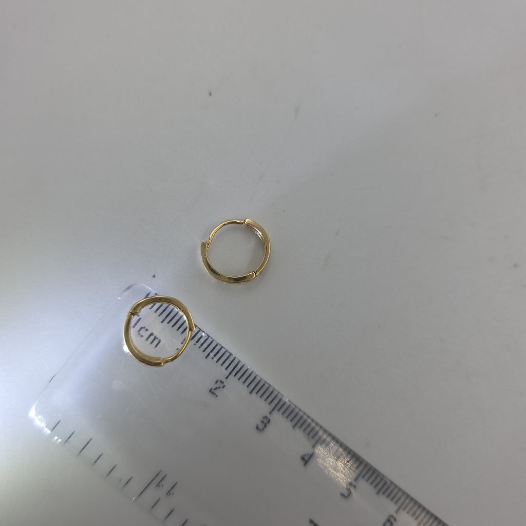 ARRACADAS PAR ORO 14 K 1.5 GRMS (SEMINUEVO)